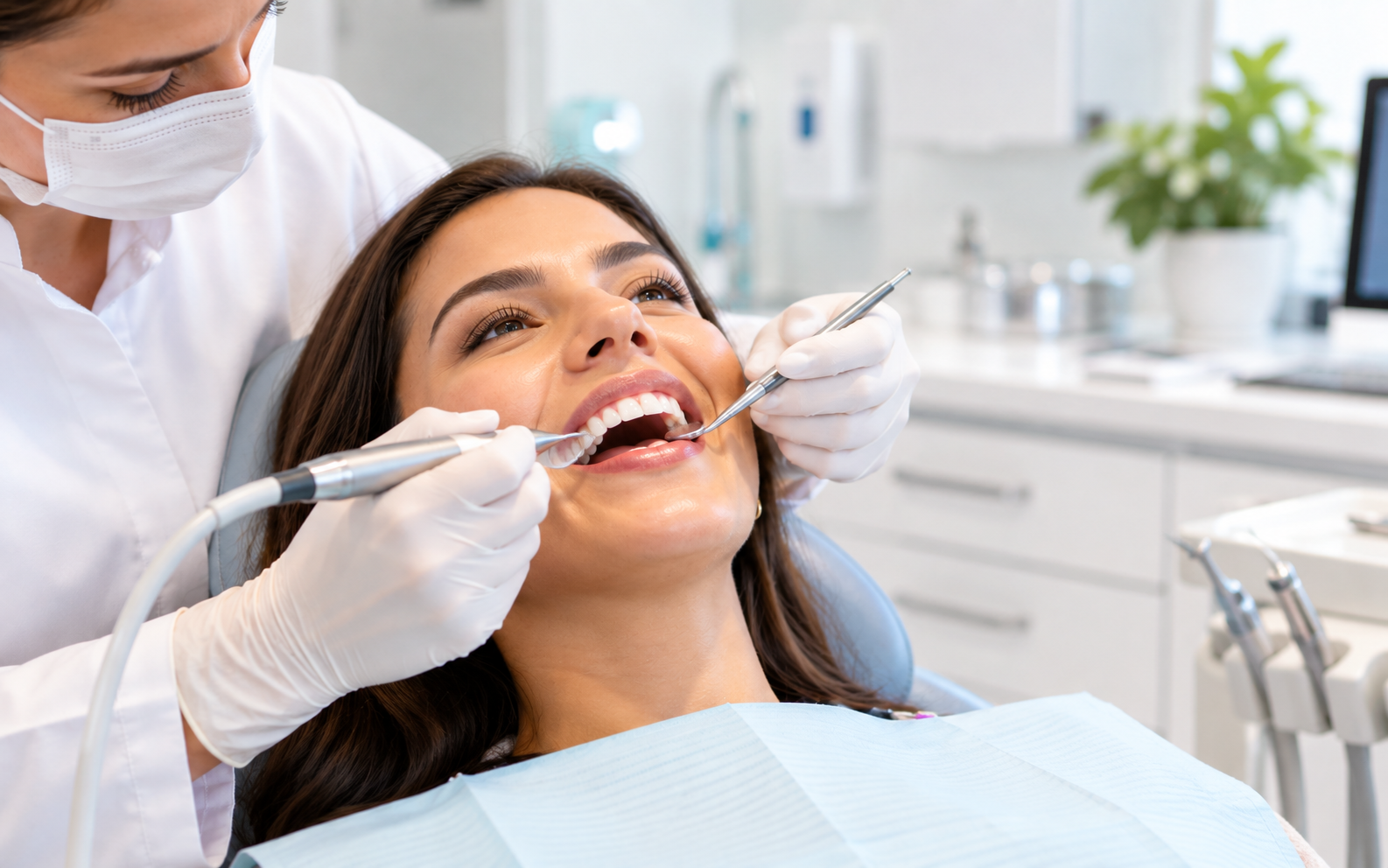 Limpeza dentária profissional na SHZ Odontologia